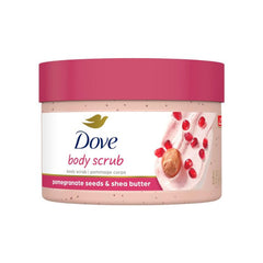 Dove Body Scrub with Pomegranate Seeds and Shea Butter (298g)