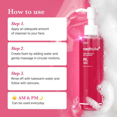 MediCube Gentle Salmon Skin Renewal Wash (200ml)