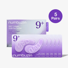 Nambuzin NAD+ & Collagen No. 9 Eye Patches (8g x 5 Pairs)