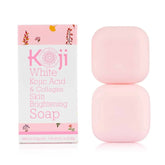 Koji White Skin Lightening Soap with Kojic Acid and Collagen (80g x 2)