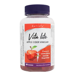 هوليستا فيتا لايت أقراص خل التفاح (90 قطعة قابلة للمضغ) 200 مجم