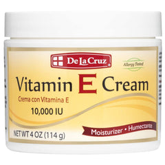 De La Cruz Vitamin E Moisturizing Cream, Large Size (114g)