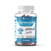 Elment Ashwakalm Gummies for Stress Relief and Mood Enhancement (60 Chewables)