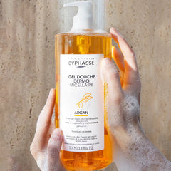 Byphasse Dermo Micellar Shower Gel with Argan Oil (1 liter)
