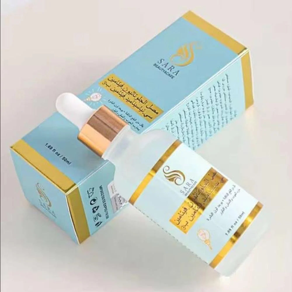 Sara Beauty Glutathione Serum with Vitamin C for Skin Lightening and T Cuddluxe Sara Beauty Glutathione Serum with Vitamin C for Skin Lightening and T Cuddluxe