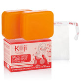 Koji White - Kojic Acid Soap for Dark Spots Removal (100g*2)