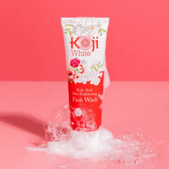 Koji White Kojic Acid Skin Lightening Face Wash (75g)