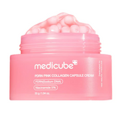 Medicube Pink Capsule Cream with Collagen and Salmon for Skin Lightening and Radiance (55g)