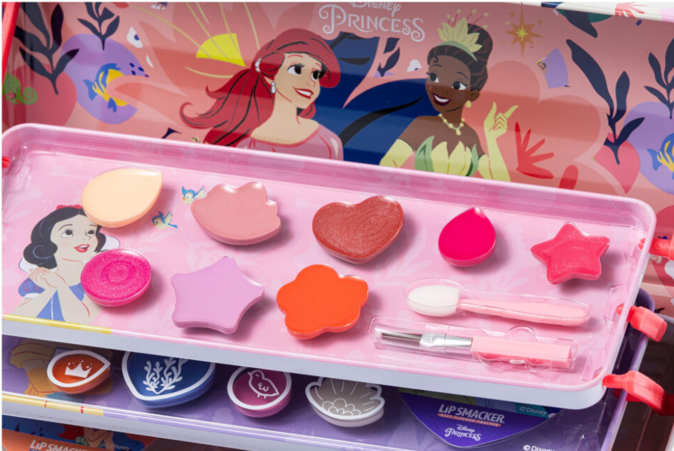 Lip Smacker 3-Tier Makeup Set Disney Princess for Kids