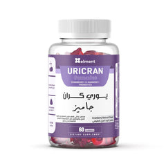 يوري كران جاميز مكمل غذائي لدعم صحة المسالك البولية(60 قطعة قابلة للمضغ)