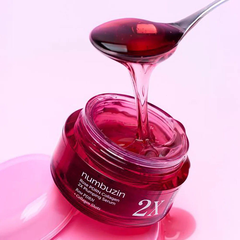 numbuzin Rose Serum with Collagen and Double Plumping Skin (30ml)