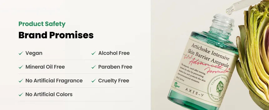 Axis-Y Artichoke Ampoule for Skin Protection and Cleansing (30ml)