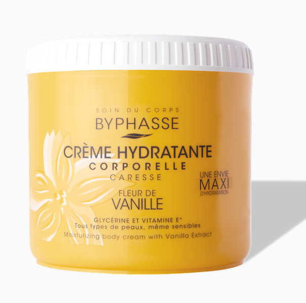 Byphasse Vanilla Body Moisturizing Cream (500ml)