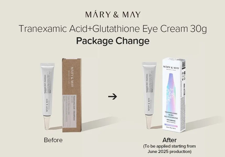 Mary& May Glutathione Eye Cream (30ml) Cuddluxe Mary& May Glutathione Eye Cream (30ml) Cuddluxe