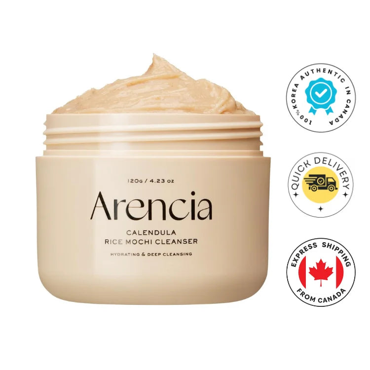  Arencia Rice Calendula Moshi Texture Wash for Sensitive Skin (120g)