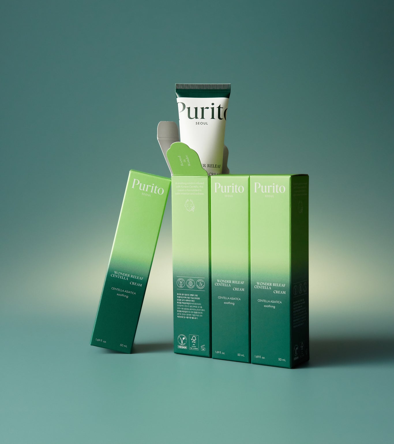 Burrito Centella Cream for Skin Repair and Soothing (50ml)