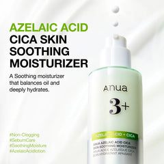Anua Azelaic Acid Cica Skin Soothing Moisturizer(100ml)