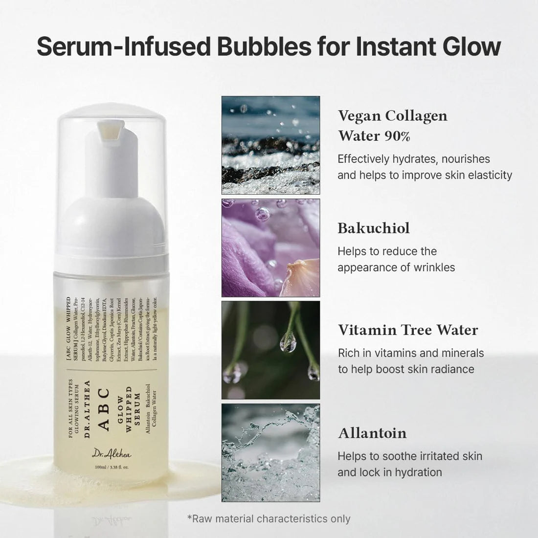 Dr. Althea Foaming Serum for Radiance, Hydration, and Firmness (100ml)