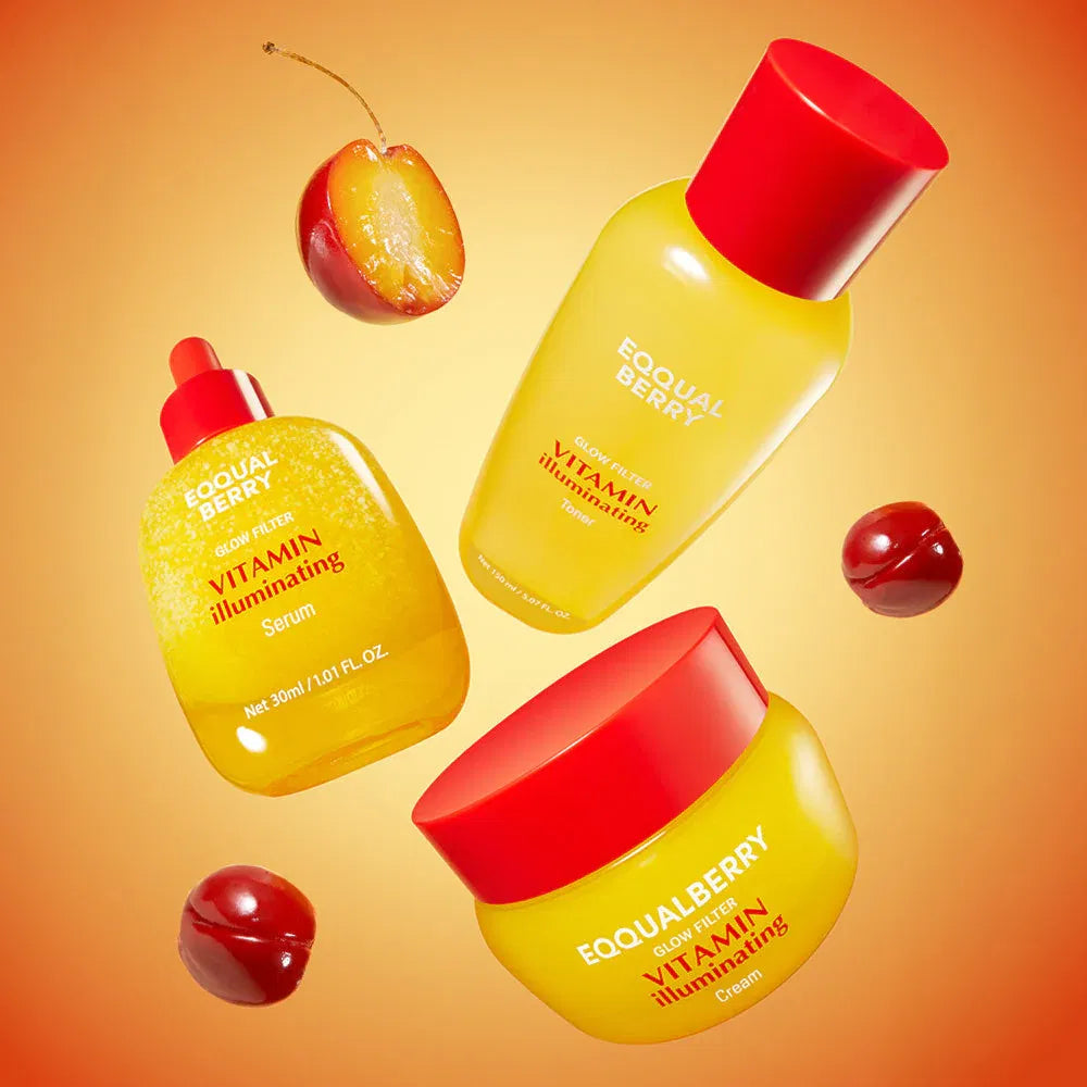 ايكوال بيري تونر فيتامين سي لإشراقة وتفتيح البشرة(150مل)