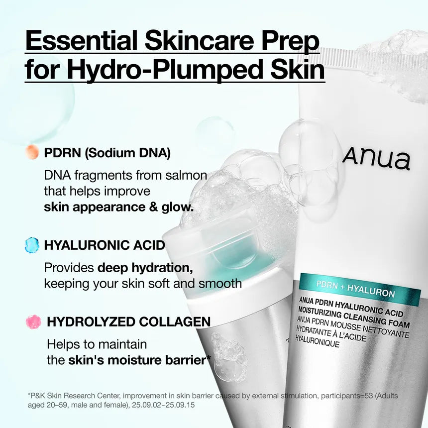 Anua PDRN Hyaluronic Acid Moisture Cleanser (150ml)