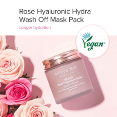 Mary&May Rose Mask Moisturizing, Softness, Soothing and Instant Radiance (125g)