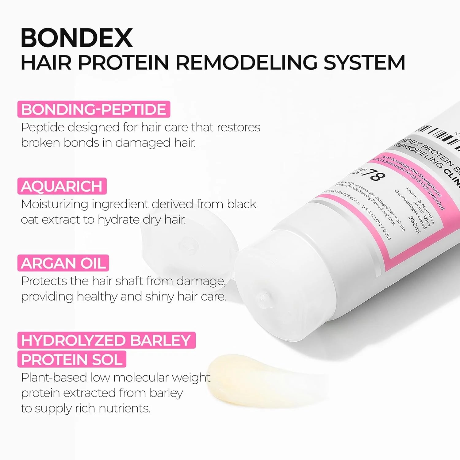 Dr.Melaxin Bondex Protein Treatment for Damaged Hair Repair (250ml)