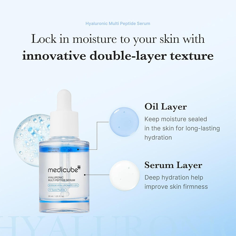 Medicube Hyaluronic Acid Multi-Peptide Serum (30ml)
