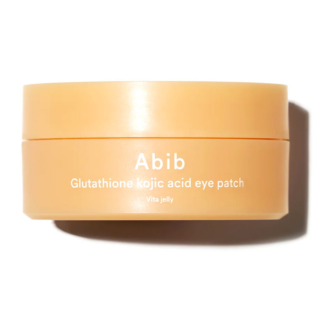 Abib Glutathione and Kojic Acid Eye Patches for Brightening Eye Area (60 Pieces)
