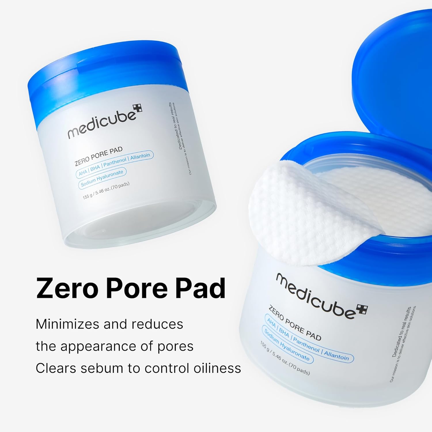 Medicube Zero Pore Pads – Clarifying, Sebum-Control, Pore-Tightening, and Soothing (70 Pads)