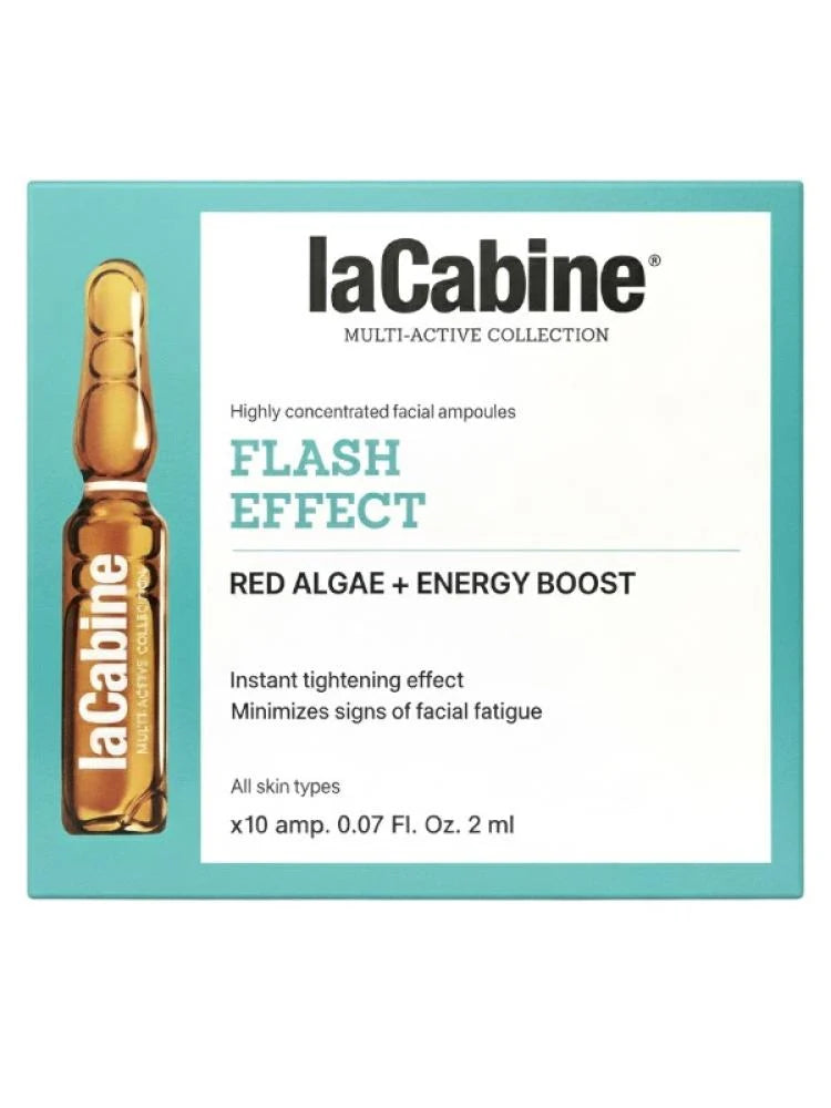 LaCabine Flash Effect Ampoules for Freshness and Radiance (10 ampoules * 2ml)