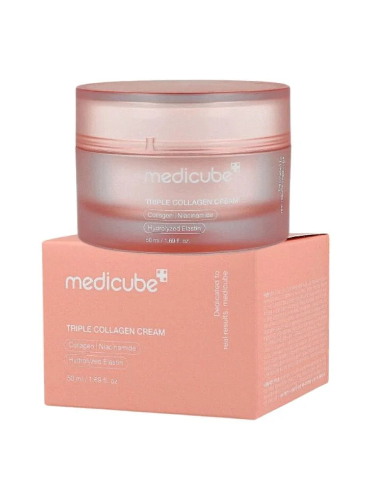 Medicube Collagen Cream for moisturizing, tightening, unifying, and rejuvenating the skin (50g)