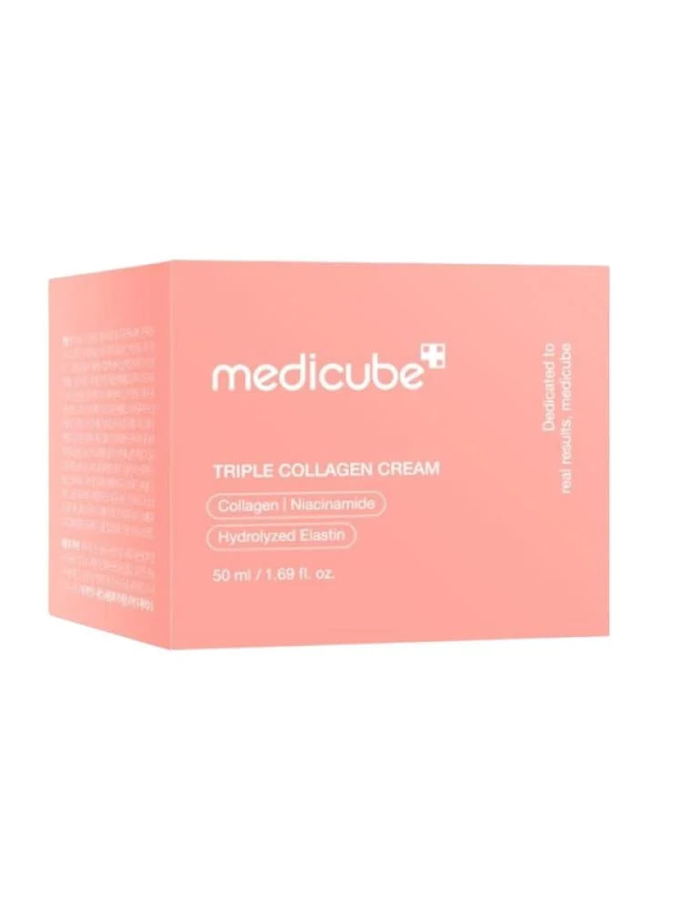 Medicube Collagen Cream for moisturizing, tightening, unifying, and rejuvenating the skin (50g)