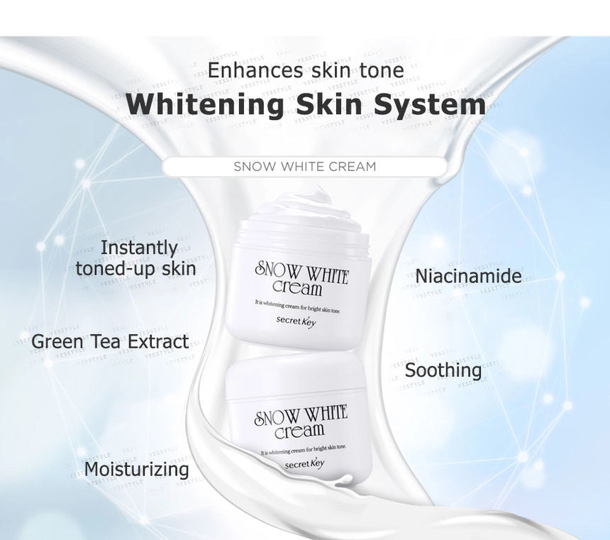 Snow White Dark Spot Treatment Cream (50g) from Secret Key