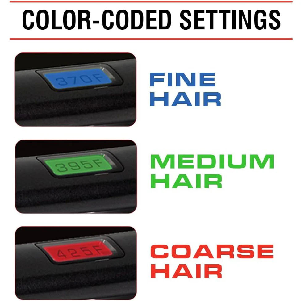 تشي جي 2 مكواة تصفيف الشعر الاحترافية 1 إنش