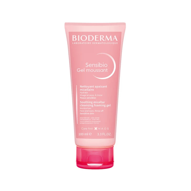 Bioderma Sensibio Gentle Cleansing Gel for Sensitive Skin (100ml)