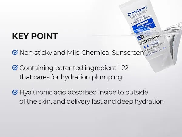  Dr.Melaxin  Hydrating Ceramide Water Sunscreen (50ml)