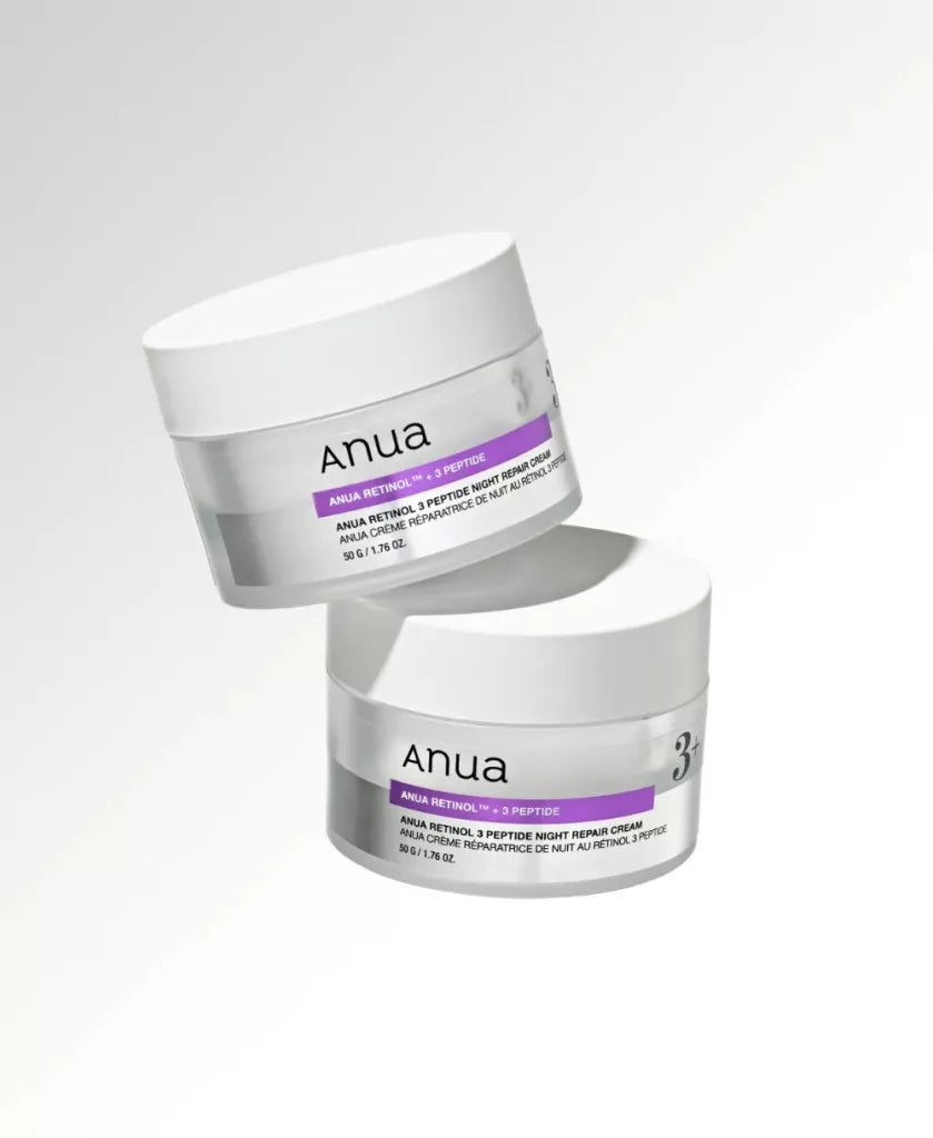 Anua Advanced Night Cream for Skin Repair, Wrinkle Reduction, and Collagen Stimulation (50g)