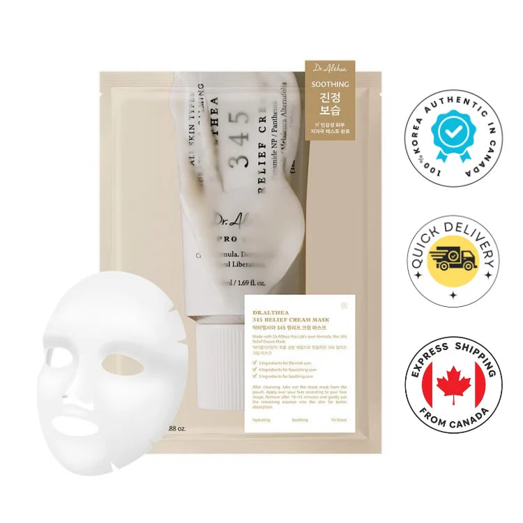 Dr. Althea 345 Mask for Sensitive and Dry Skin (4 Pcs)