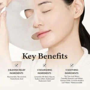 Dr. Althea 345 Mask for Sensitive and Dry Skin (4 Pcs)