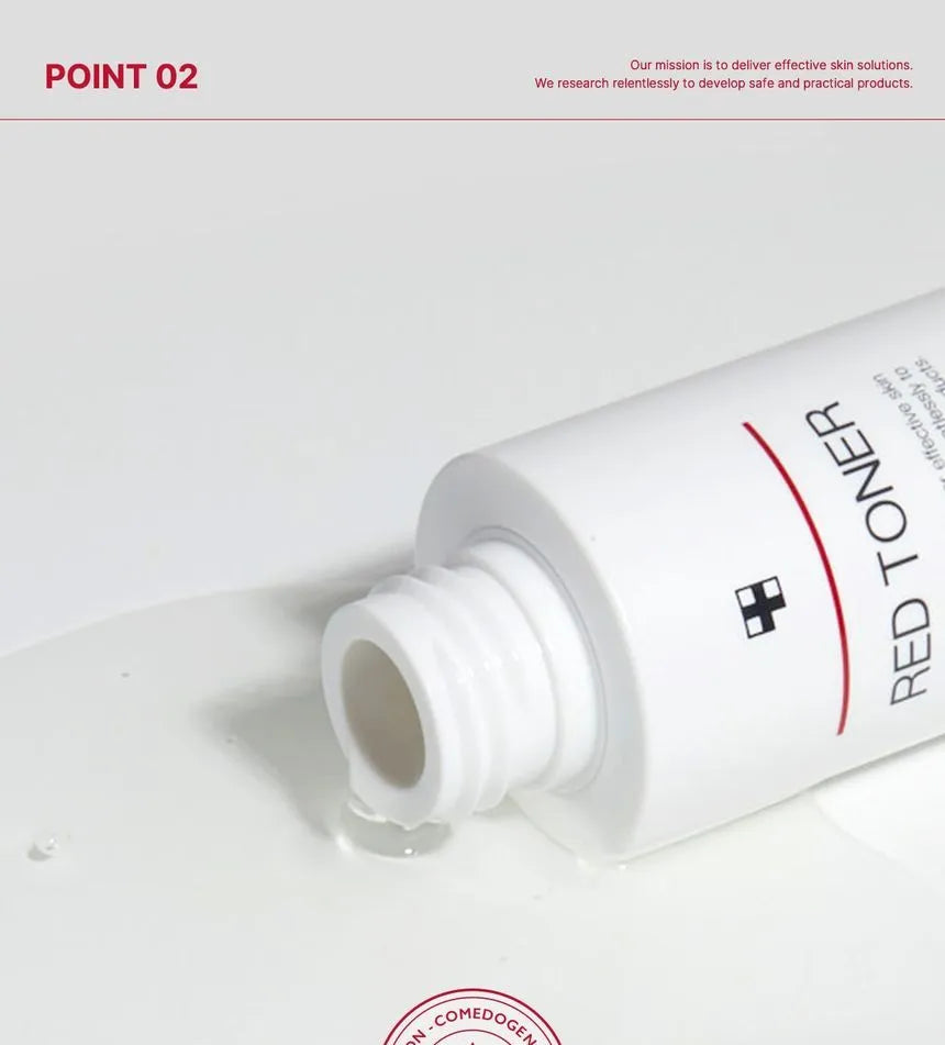 Medicube Red Toner – Purifying and Sebum-Control Toner for Sensitive and Acne-Prone Skin (100ml)