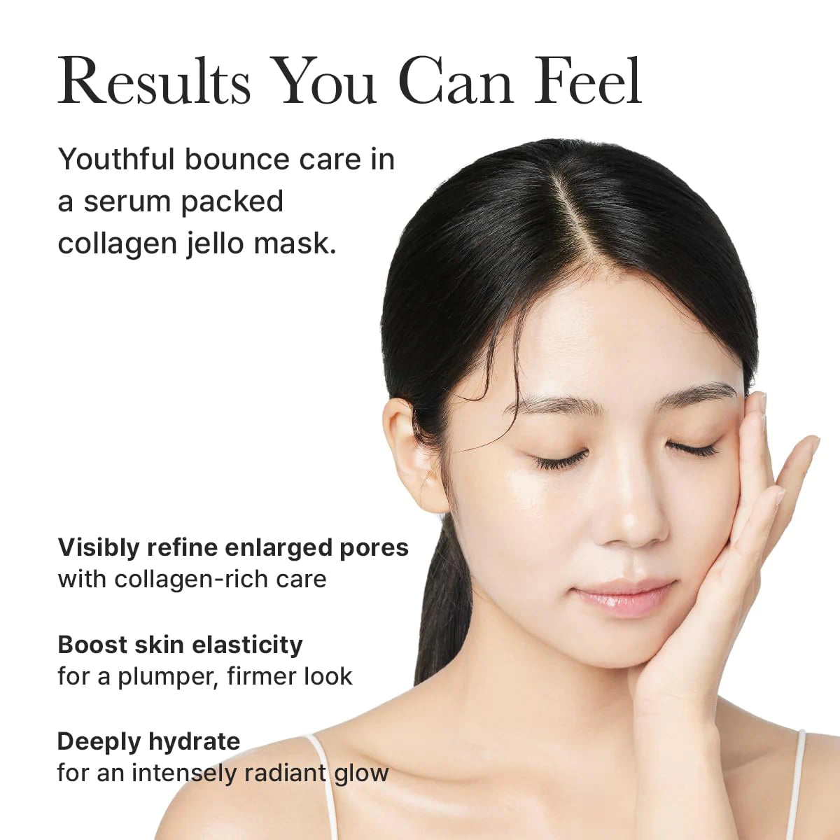 Arencia Red Collagen Mask for Lifting and Radiance (4 Pieces)