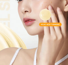 ميديكيوب أمبول تقشير وتفتيح لطيف بالكوجيك أسيد والكركم (80مل)