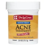 De La Cruz 10% Sulfur Acne Treatment Ointment for Drying and Deep Cleansing (73.7g)