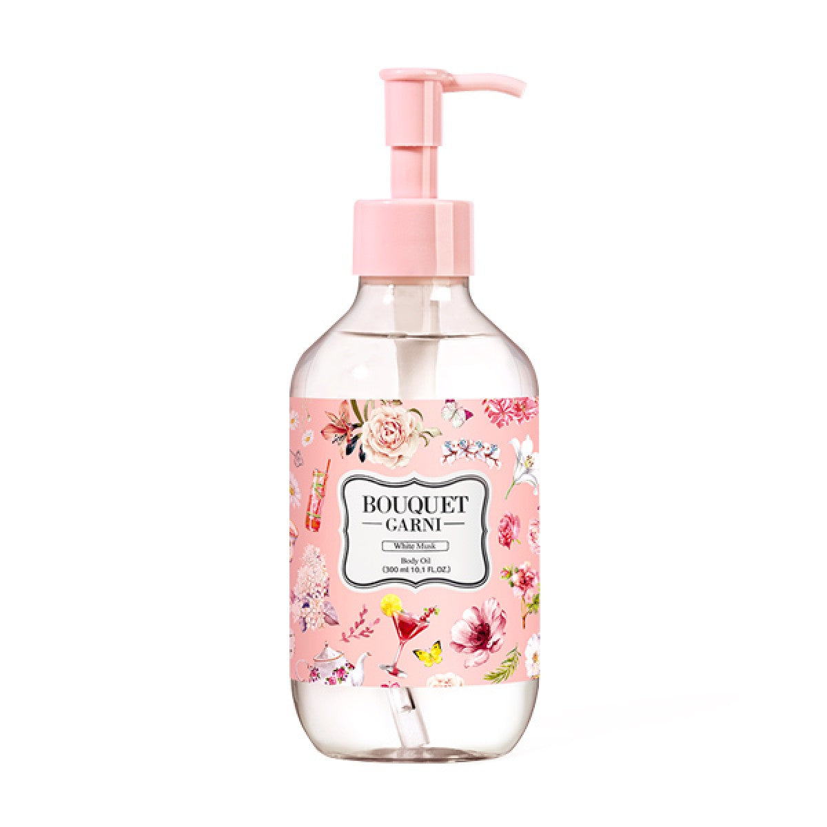 BOUQUET GARNI White Musk Moisturizing Body Oil (300g)