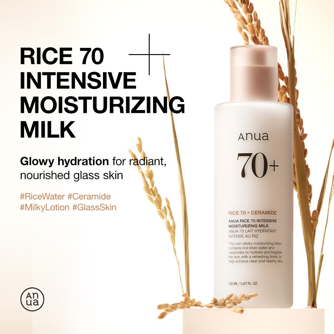 Anua Rice 7 Serum with Ceramides - To improve skin elasticity and lighten (50ml)
