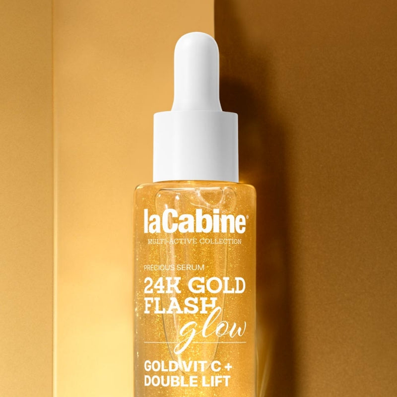  Lacabine 24K Gold Luxury Serum for Instant Firming and Luminous Glow (30ml)