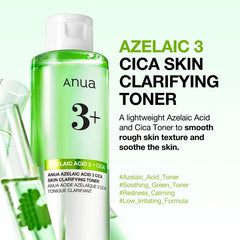 ANUA Azelaic Acid 3% + Cica Purifying Toner (250ml)