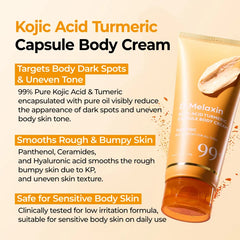 Dr. Melaxin Kojic & Turmeric Skin Lightening & Unifying Body Cream (200g)