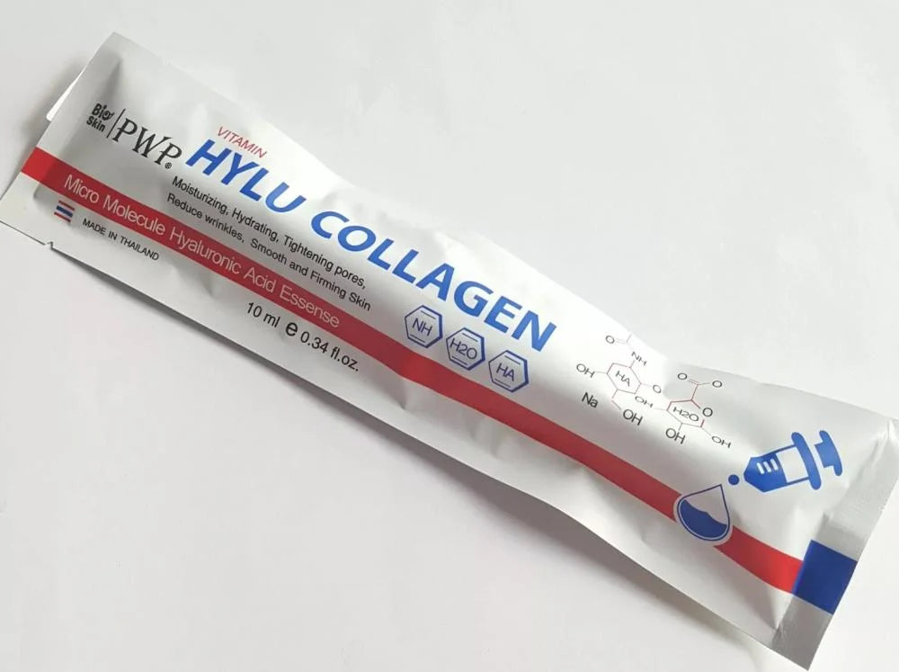 سيروم الفيتامين PWP Hylu Collagen التايلندي لتفتيح وترطيب البشرة ( 10مل)