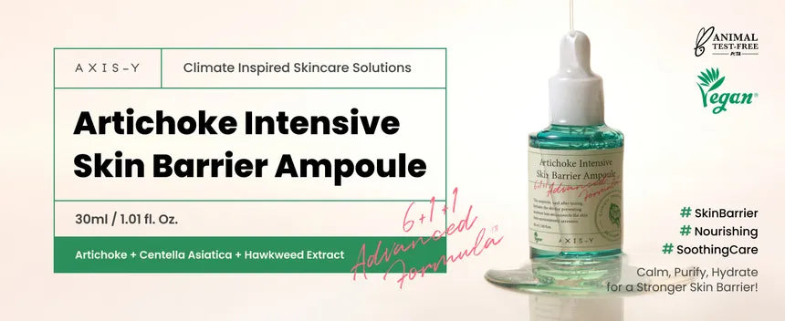 Axis-Y Artichoke Ampoule for Skin Protection and Cleansing (30ml)